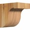 Ekena Millwork Del Monte Rough Sawn Corbel, Western Red Cedar, 6"W x 8"D x 8"H COR06X08X08DEL00RWR - alternate 1